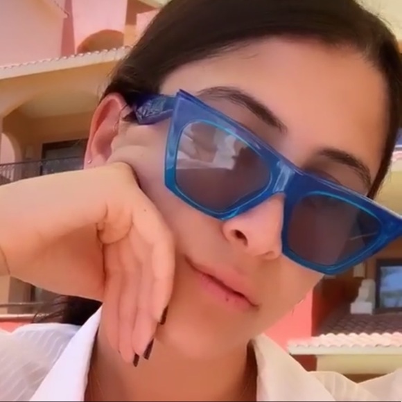 Celine Accessories - Celine Edge Sunglasses Blue